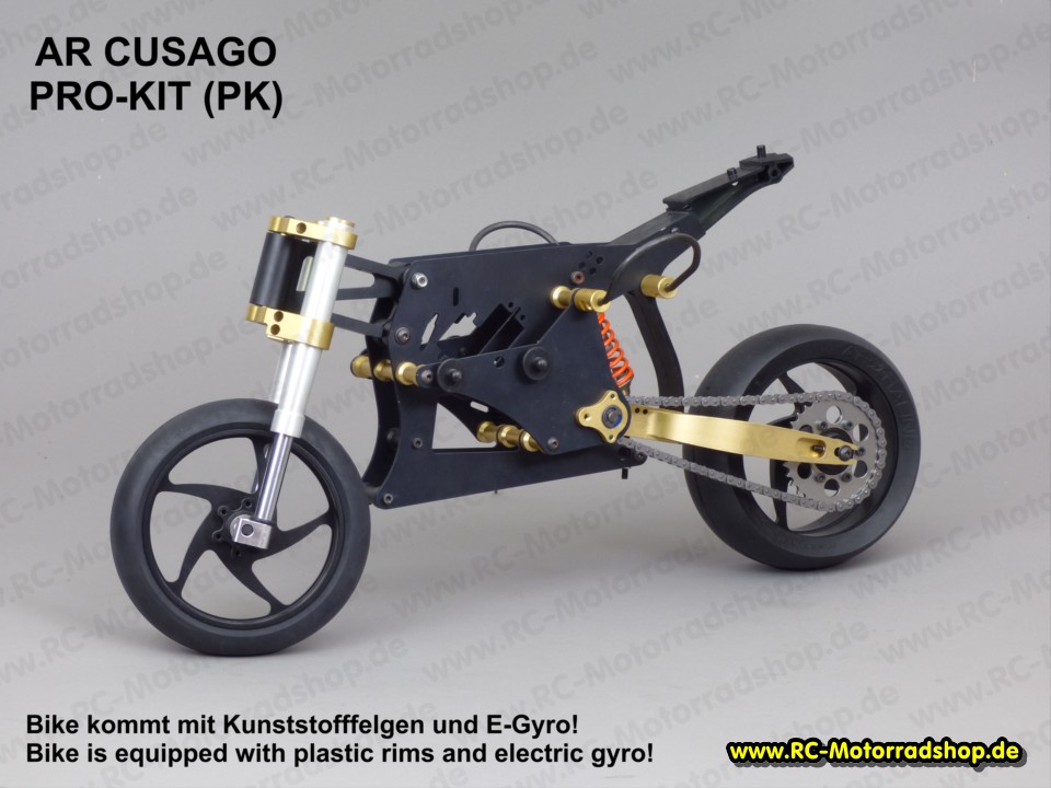 SP-010: AR CUSAGO 1:4 Street Bike - PRO Version mit E-Gyro SP-010